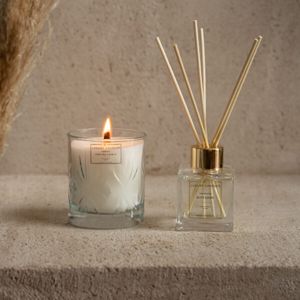 Baby Powder Candle & Diffuser Luxury Candles