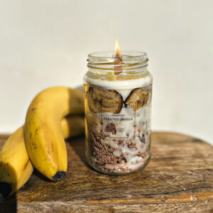 banoffee pie candle
