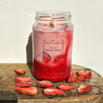 strawberry granita candle