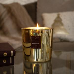 Αρωματικό κερί Gold Exclusive 2024 - Three Wick Candle 1.7 kg 
